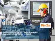 Gebietsverkaufsleiter / Sales Manager / Regionalverkaufsleiter (m|w|d) - Ingolstadt