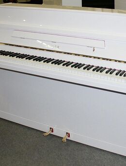 Klavier Seiler 113 weiß poliert, Renner-Mechanik, Baujahr 1980, 5 Jahre Garantie - Egestorf