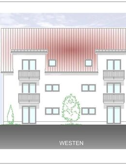 KFW 3Zi. Neubau ca. 50m² Aufzug / Kellerabteil in Burtenbach/ 20min von Augsburg - Burtenbach