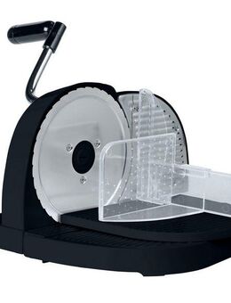 WENKO Allesschneider Brotschneidemaschine, mit Edelstahlmesser & Handkurbel, Schnittstärke stufenlos einstellbar