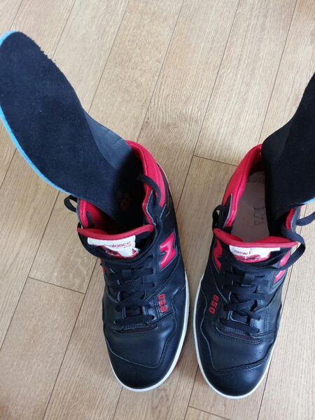 NEW-BALANCE - 650 - SNEAKER/Basketball Stiefel/Leder/Gebraucht/Neuwertig!Größe 46,5 EU - Stuttgart