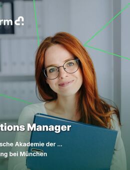 Operations Manager/in (m/w/d) Vollzeit / Teilzeit - Garching (München)