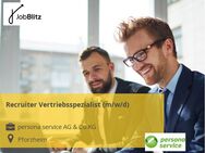 Recruiter Vertriebsspezialist (m/w/d) - Pforzheim