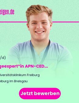 Pflegeexpert*in APN-CED (chronisch entzündliche Darmerkrankungen) (m/w/d) - Freiburg (Breisgau)