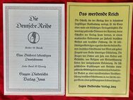 Eugen Diederichs Verlag Jena – 2 alte, seltene Verlagsprospekte - Niederfischbach