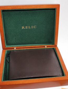 Herren Leder Geldbörse Relic by Fossil in Schadule Hochwertig - Nürnberg