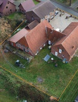 Arbeiten & Wohnen - Großer Hof mit 3 Gebäuden & vielen Parkplätzen - modernes Wohnhaus über 2 Etagen - Thedinghausen
