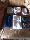 Stoffreste zum Basteln, zu verschenken in 70329