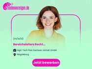 Bereichsleiters Recht (m/w/d) - Magdeburg