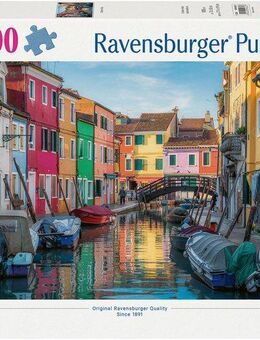Ravensburger Puzzle Burano in Italien, 1000 Puzzleteile, Made in Germany