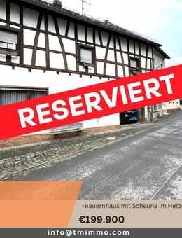 Bauernhaus mit Scheune im Herzen von Gönnersdorf - Gönnersdorf (Landkreis Ahrweiler)