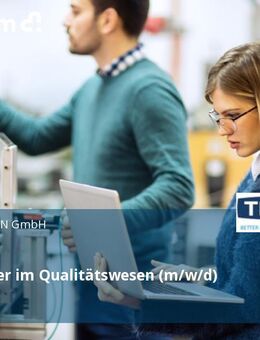 Mitarbeiter im Qualitätswesen (m/w/d) - Remscheid