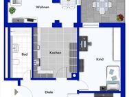 Großzügige 4-Zimmerwohnung mit Garten u. Terrasse in Mülheim-Saarn - Mülheim (Ruhr)