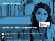 Gesundheits- / Krankenpfleger (m/w/d) - München