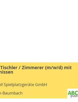 Schreiner / Tischler / Zimmerer (m/w/d) mit CNC-Kenntnissen - Ransbach-Baumbach