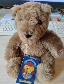 Teddybär, English Teddy Bear Company, 1997 aus Bath, TOP - Wedemark