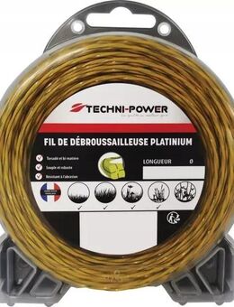Freischneider Trimmer Mähfaden PLATINIUM 2,4 mm gedreht - Wuppertal