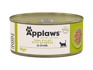 Sparpaket Applaws in Brühe 24 x 156 g - Thunfisch & Seetang