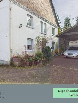 Attraktive Gelegenheit! Doppelhaushälfte mit Solaranlage und Carport in ruhiger Lage von Kierspe! - Kierspe