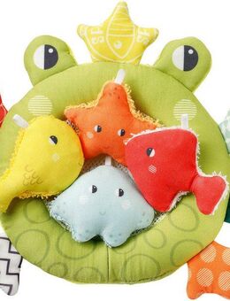 Fehn Badespielzeug Plansch & Play, Badekescher Frosch