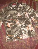 NEU * Ausgefallen * Karibik- Blüten * Flower- Power * Dschungel * Hemd- Bluse * Blazer "TAIFUN" by Gerry Weber* Gr. 36/ S * khaki- grün * bunt * in 88499