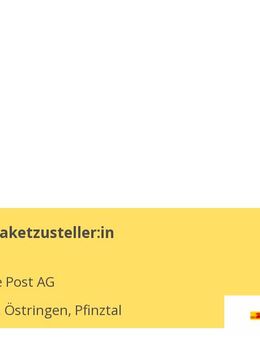 Post- und Paketzusteller:in - Östringen