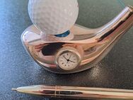 Golfschläger Uhr und Kugelschreiber - Uetersen Zentrum