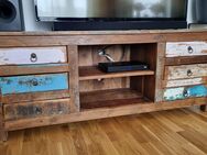 Mango-Massivholz TV-Kommode/ Sideboard Unikat - Liederbach (Taunus)