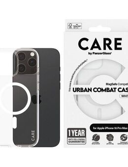 CARE by PanzerGlass Handyhülle Urban Combat Case mit MagSafe für Apple iPhone 16 Pro Max, Backcover, Schutzhülle, Handyschutzhülle, Case, Schutzcase, stoßfest