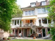 Schicke Maisonettewohnung in einer Stadtvilla mit großem Garten + superzentrale Lage an der Leine - Hannover