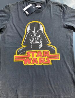 Herren T-Shirt Kurzarm Kurzarmshirt Sommer Star Wars Darth Vater Schwarz Gr. L neu mit Etikett - Albstadt