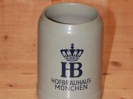 HB Hofbräuhaus München Bierkrug Steinzeug Steingut Keramik 0,5 L neuwertig - Borken