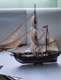 Selbstgebautes Schiff "Bounty" mit ganz vielen Kleinigkeiten - Hattingen