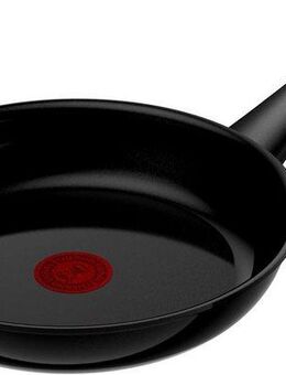 Tefal Bratpfanne Renew On Black, Aluminium (1-tlg), recycelt, Thermo-Signal, geeignet für Induktion