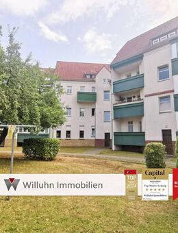 3 Zimmer | Wohnküche | Balkon | grünes Umfeld - schicke sanierte Altbauwohnung in Engelsdorf - Leipzig