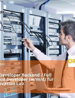 Software Developer Backend / Full Stack /Cloud Developer (w/m/d) für unser Innovation Lab - Düsseldorf