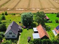 RESERVIERT - Renovierungsbedürftiges Einfamilienhaus mit großem Grundstück in ruhiger Wohnlage mit Weitblick - Gülitz-Reetz