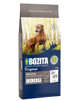 Sparpaket Bozita 2 x Großgebinde Original Adult XL mit Lamm - Weizenfrei (2 x 12 kg)
