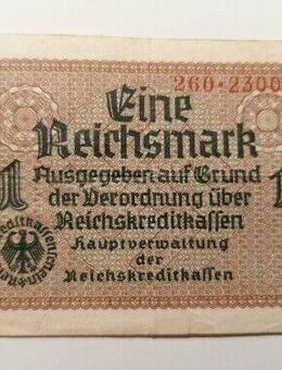 Reichsmark 1938 Währung 1 2 Mark-Scheine uralt gut erhalten 2.WK - Hamburg Wandsbek
