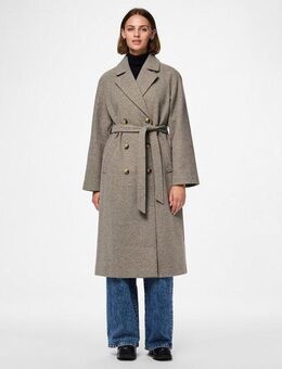 pieces Langmantel PCMARBEL LONG COAT NOOS
