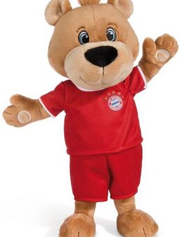 Nici Kuscheltier FC BAYERN MÜNCHEN Bär Berni mit Trikot, 35 cm, enthält recyceltes Material