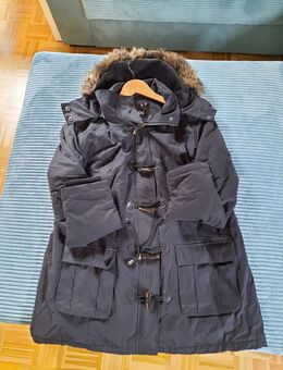 Schwarze Winterjacke/Mantel - Nieste