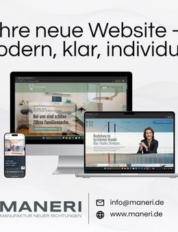 Professionelle Website für Sie | Modern, klar & individuell - Braunschweig