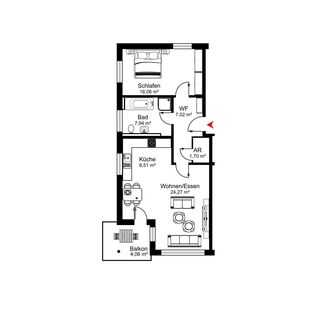 F&D | Scheffelstraße - Wohnung 12 - Haus 2