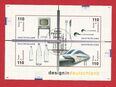 Briefmarkenblock Design in Deutschland 1999 Stempel "Erstausgabe" in 71522