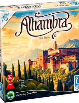 Queen Games Spiel Alhambra - Family & Friends, Familienspiel, Made in Europe