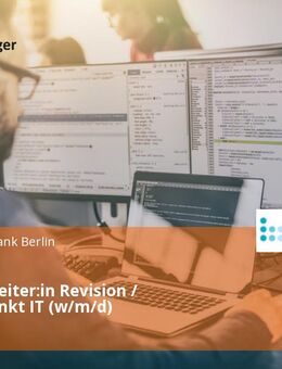 Prüfungsleiter:in Revision / Schwerpunkt IT (w/m/d) - Berlin