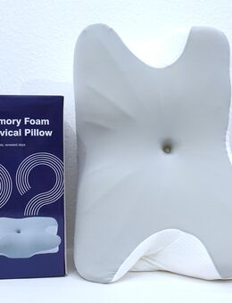 Orthopädisches Memory Foam Kissen mit kühlendem Bezug ✮NEU✮ - Dresden
