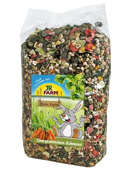 6-teiliges Mixpaket von JR Farm: Futter, Heu, Kräutermischung und Snack - Set aus Futter, Ergänzung, Heu und Snack