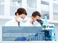 Ausbildung Umwelttechnologe für Wasserversorgung (m/w/d) - Frankfurt (Oder)